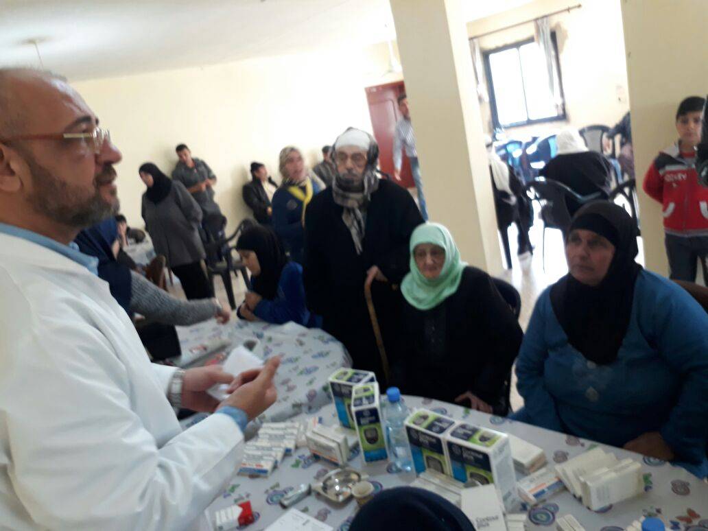 حملة طبية مجانية في بلدة النورا والجوار لفحص السكري والضغط
