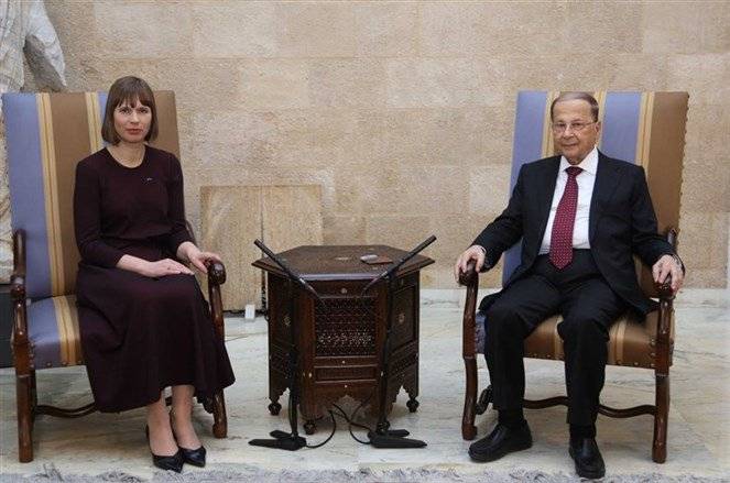 الرئيس عون مستقبلا رئيسة استونيا: حريصون على تعزيز العلاقات والتعاون.. الرئيسة كالجولايد: بلادنا ستبقى..