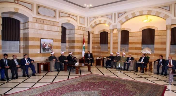 الحريري استقبل وفداً عكارياً: الحكومة ستولي المنطقة اهتماما استثنائيا