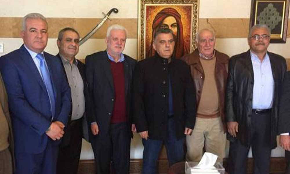 ابراهيم التقى «منظمة التحرير» مهنئاً
أبو العرادات: ننوّه بدوره الأمني