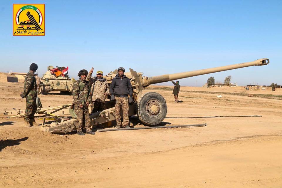 قوات الحشد الشعبي تلقي القبض على اثنين من مرتكبي مجزرة سجن بادوش