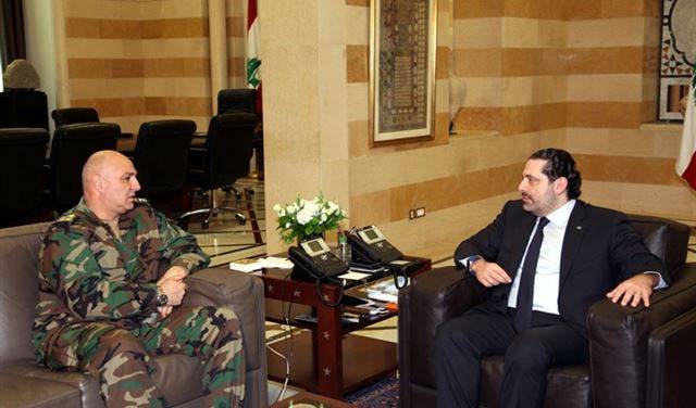 العماد جوزيف عون زار الحريري صباح اليوم