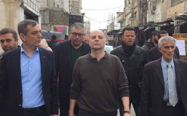 غورديني زار عين الحلوة وتفقّد اللاجئين