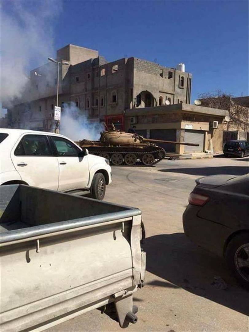 اتساع دائرة الاشتباكات في طرابلس الليبية