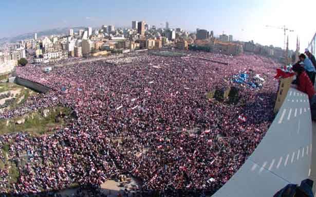 14 آذار 2005 ثورة بيضاء... روتها دماء الشهداء