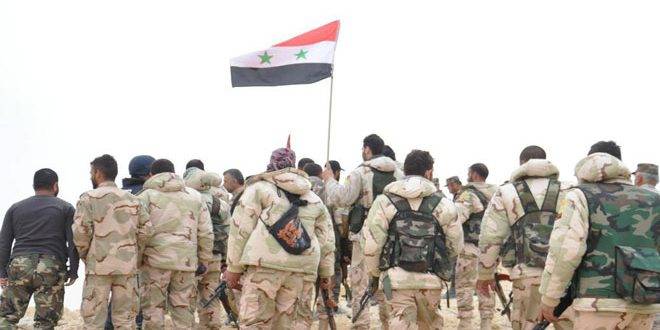 عمليات نوعية للجيش السوري  في ريف حمص الشرقي