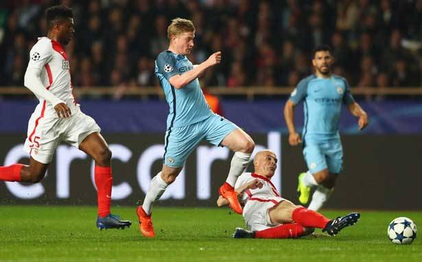 دوري أبطال أوروبا في كرة القدم :
أتلتيكو مدريد وموناكو إلى ربع النهائي