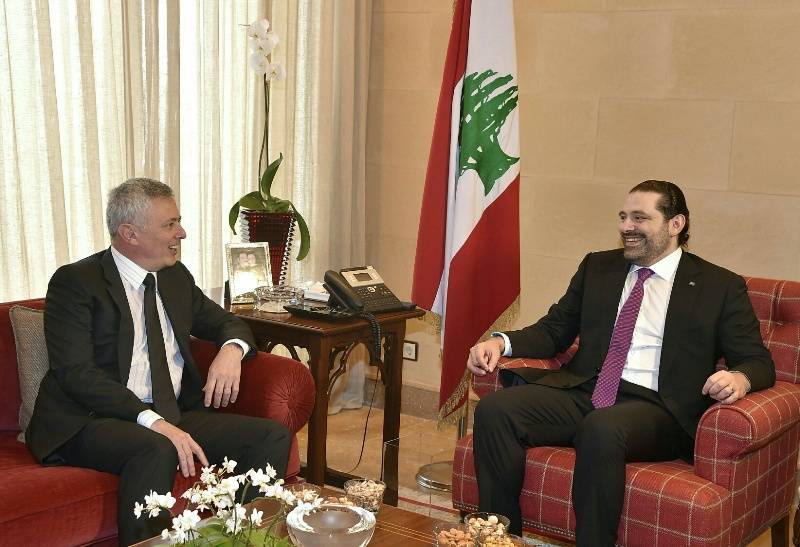 الحريري استقبل فرنجية والسفير الألماني ووفد الرابطة المارونية