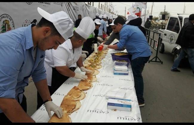 أطول شورما بالعالم..صور نحو العالمية !