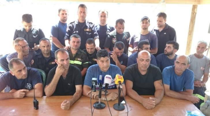 متطوعو الدفاع المدني: نناشد السياسيين كافة ورجال الدين رفض قانون حبيش