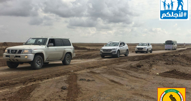 الاسدي: 13 محافظة شاركت بحملة لأجلكم لدعم النازحين في الموصل