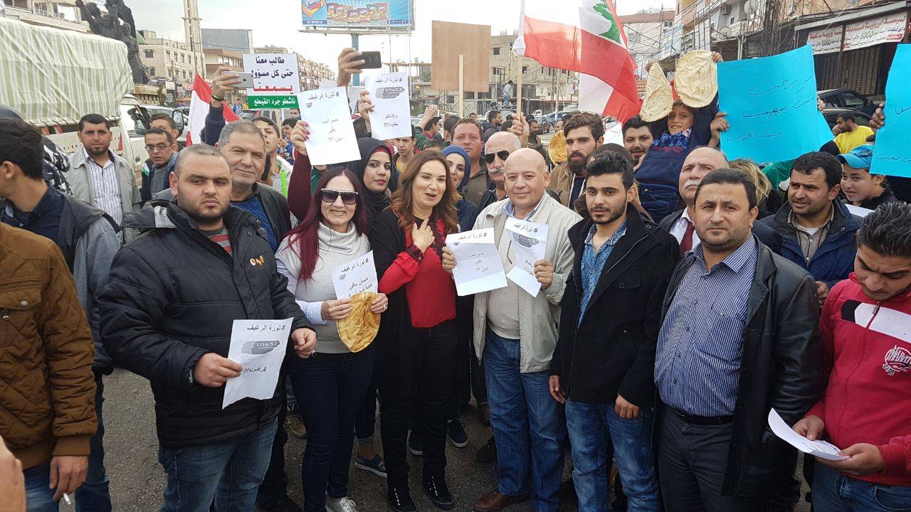 عكار تعتصم.."ثورة الرغيف"