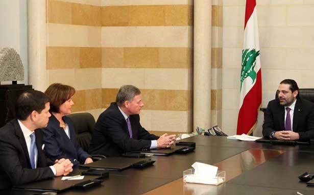عرض ومجلس الشيوخ الأميركي العلاقات الثنائيّة
الحريري: هدفنا تثبيت أهالي عرسال
بأرضهم وتأمين مستلزماتهم الضروريّة