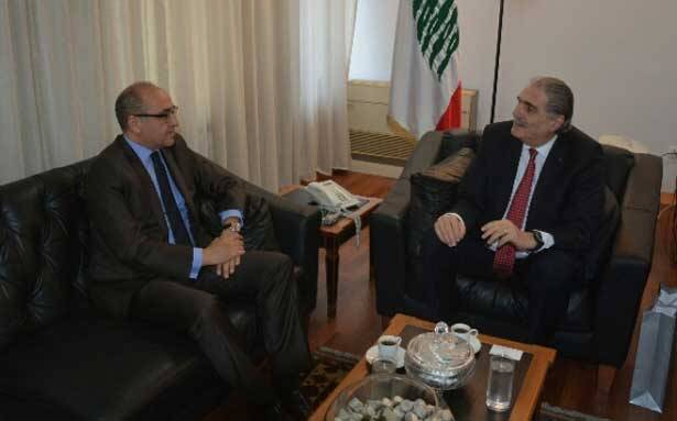 تفعيل الإتفاقات القانونيّة
بين جريصاتي وسفير تونس