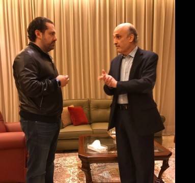 زيارة ليلية تجمع الحريري بجعجع