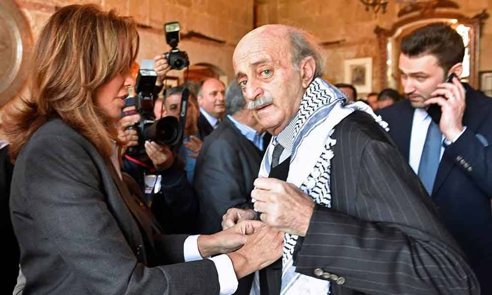 هل دعوة جنبلاط لتيمور بخيار فلسطين يضعه على طريق دمشق ـ طهران؟