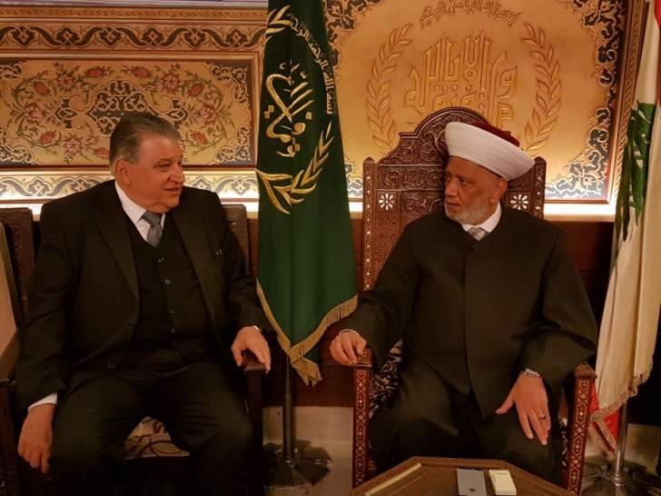 دريان التقى مطرجي وبحث معه في موضوع الإنتخابات النيابية