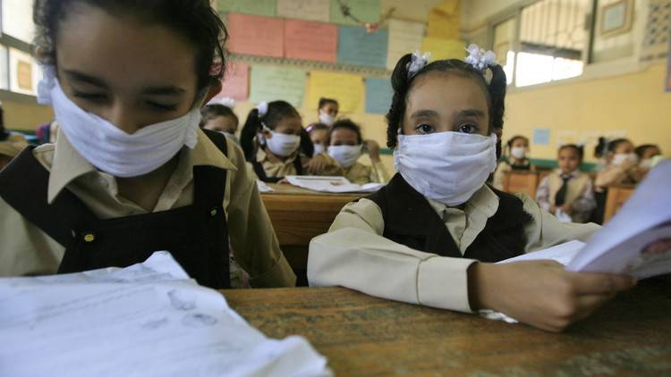 312 حالة تسمم بين التلاميذ في مصر