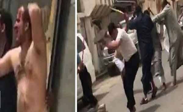 بالفيديو.. خلاف بدأ بمشادة كلامية وانتهى بمضاربة بالسكاكين والسواطير
