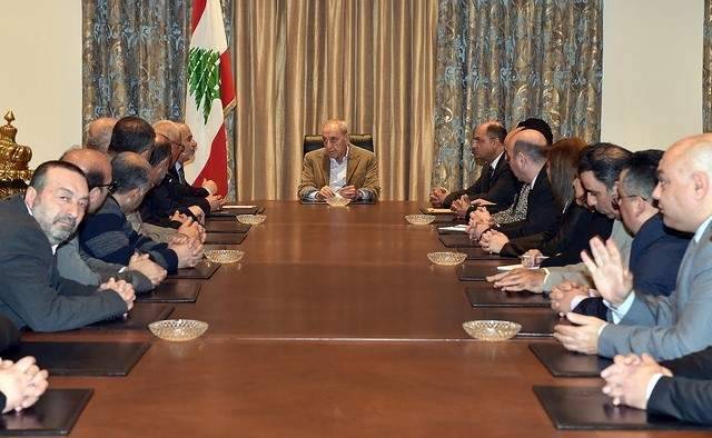 جباوي عن بري: جلسة اقرار السلسلة لن تتعدى الشهر وهي قائمة لإقرارها