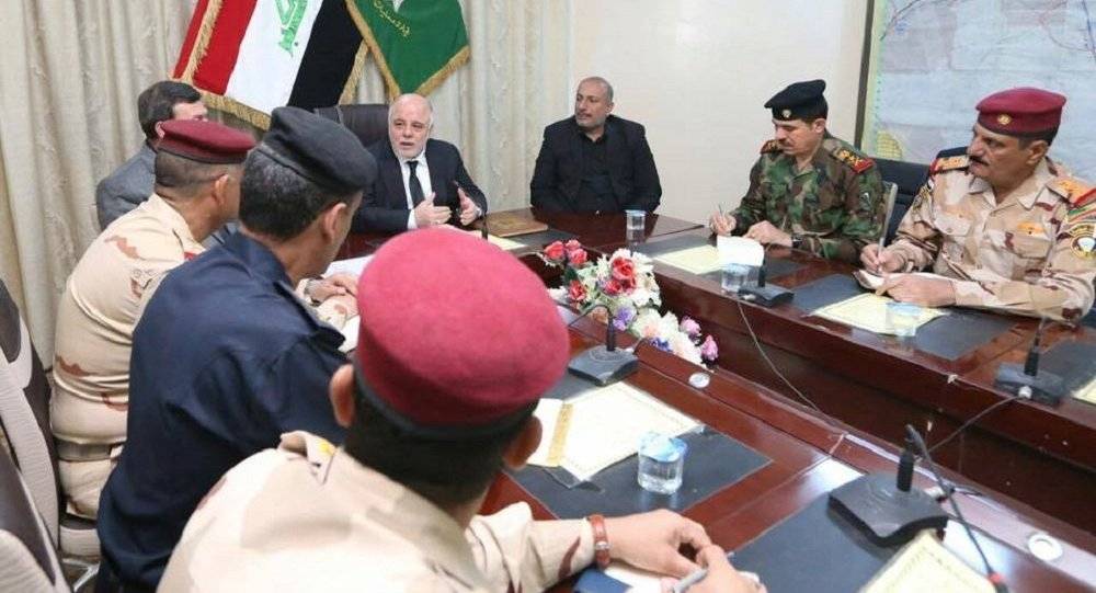 العبادي يزور مقر العمليات المشتركة في بغداد