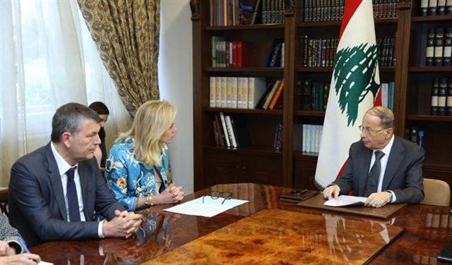 ما هي رسالة الامين العام للامم المتحدة الى عون ؟