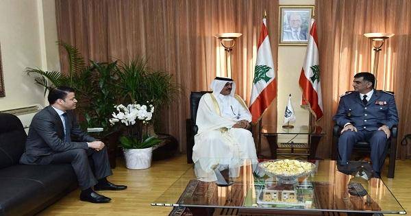 اللواء عثمان استقبل السفير القطري ورئيس رابطة قدامى القوى المسلحة