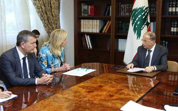 عون عرض مع كاغ ولازاريني التحضيرات للقمّة العربيّة