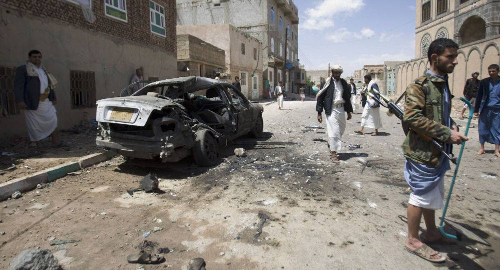 تفاصيل الهجوم الإرهابي على المجمع الحكومي في لحج جنوبي اليمن