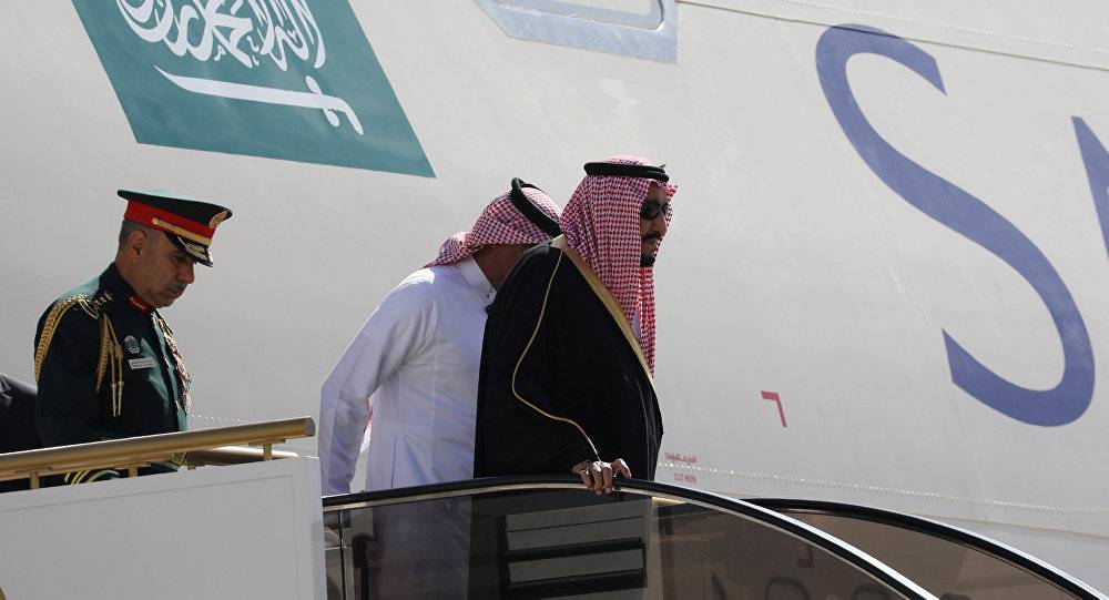 بالصور: كيف استُقبل الملك السعودي في الأردن؟!