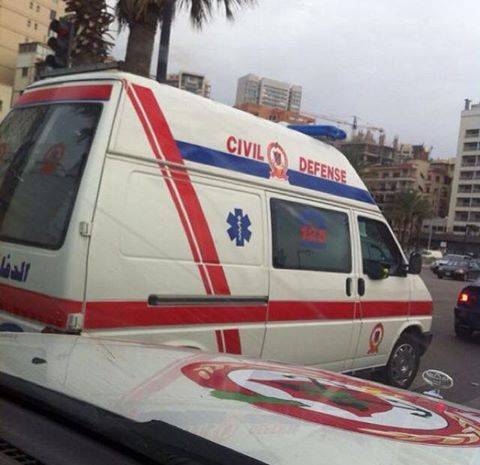 جريحان اثر حادث عمل داخل مبنى قيد الإنشاء في فردان.