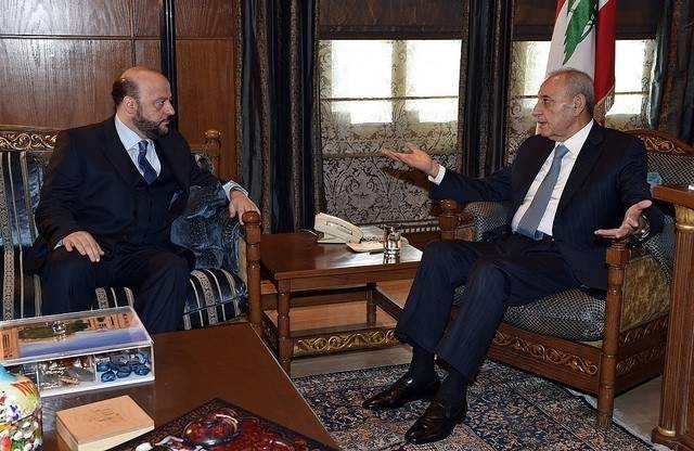 بري التقى الرياشي وعرض معه للأوضاع العامة