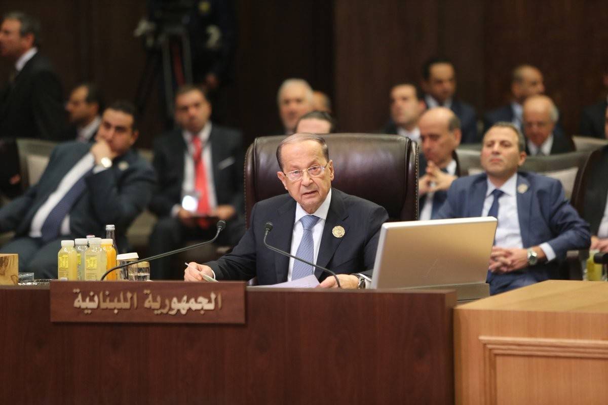 عون ألقى كلمة لبنان في القمة العربية: خطورة المرحلة تحتم علينا وقف الحروب بين الإخوة والجلوس إلى طاولة الحوار