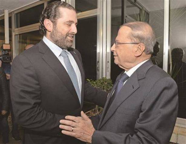 الرئيس عون يلتقي #الحريري في هذه الاثناء في قصر #بعبدا