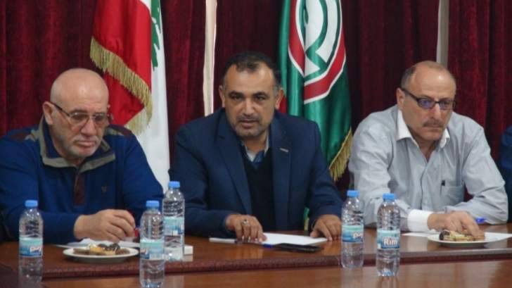 إجتماع للاحزاب اللبنانية والفصائل الفلسطنية بصور ناقش كافة المستجدات