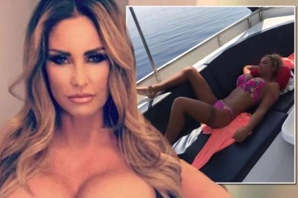 كايتي برايس تواجه مساءلة قانونية بسبب تعريها في المالديف