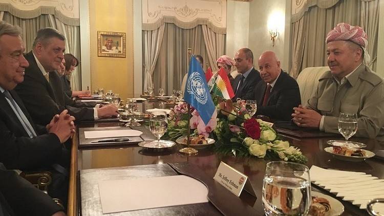البارزاني: سننظم استفتاء حول استقلال كردستان قريبا
