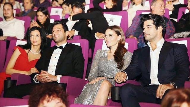 بالصور - زوجة مراد يلدريم تنافس خطيبة بوراك أوزوجيفيت.. من الأجمل؟