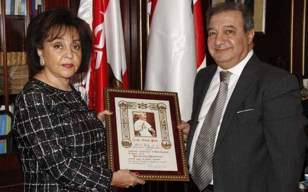بركة رسوليّة من البابا الى سليم اللوزي