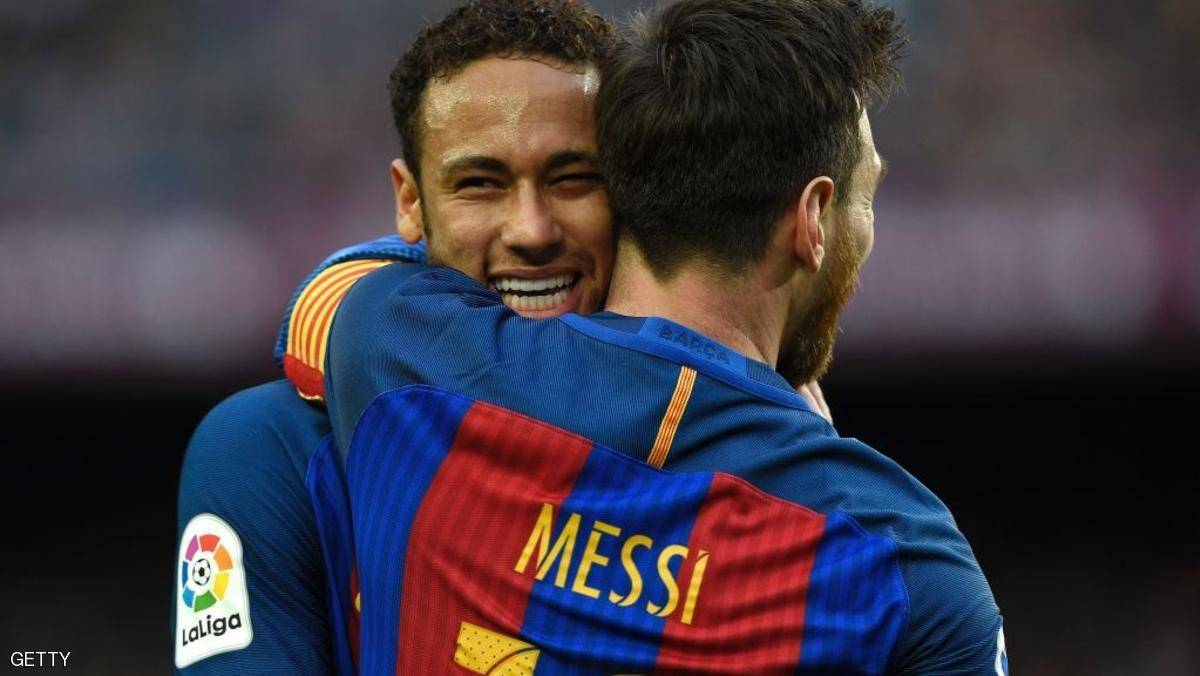 نيمار يدخل تاريخ برشلونة ويتفوق على ميسي