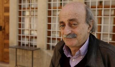 جنبلاط أبرق للسفير الروسي مستنكرا تفجير سان بطرسبورغ