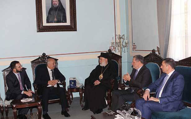 عوده استقبل نائب وزير
خارجيّة اليونان للشؤون الدينيّة
