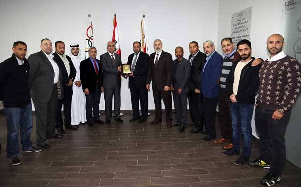 وفد المواي تاي يزور الأولمبية اللبنانية
