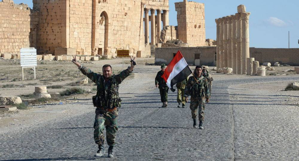 الجيش السوري يتقدم في جنوب شرق تدمر بريف حمص