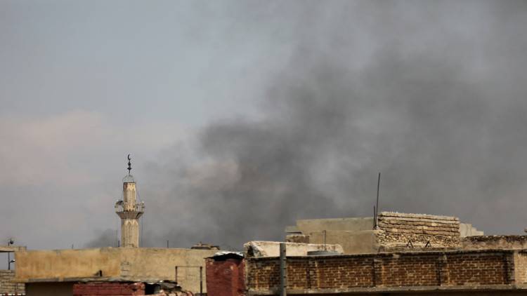 مقتل طيارين اثنين في إسقاط مروحية في الساحل الأيسر لمدينة الموصل