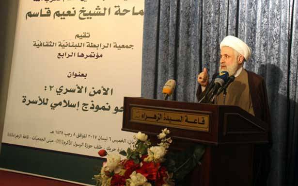 قاسم :  نؤكّد التمسّك بالقوانين الشرعيّة
للأحوال الشخصيّة ونرفض المدنيّة