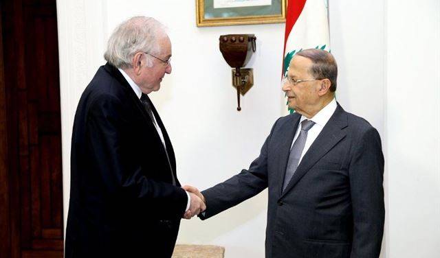 عون: لالزام اسرائيل عدم استعمال اسلحة الدمار الشامل