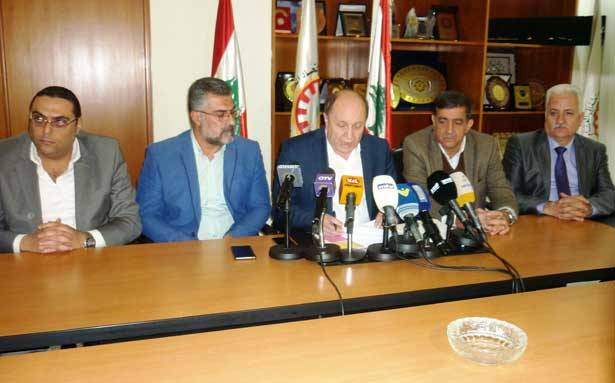 لوّح بـ «التصعيد لإقرار السلسلة وإلغاء مادتين من الموازنة»
الأسمر : ما حصل أمس البداية وسترون الآتي