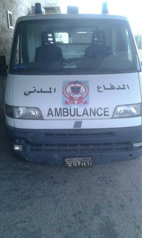 جريح اثر حادث سير في داريا