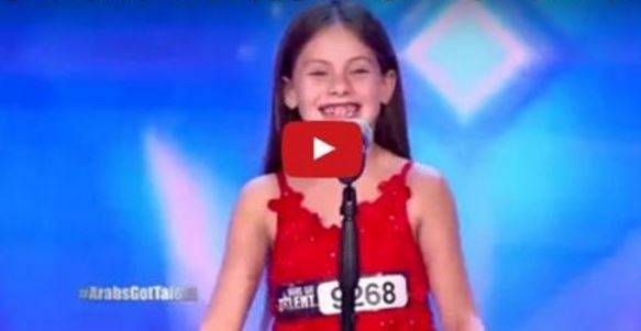 فيديو حصل على مليون مشاهدة .. شاهدوا ماذا فعلت هذه الطفلة  في "Arabs Got Talent"!